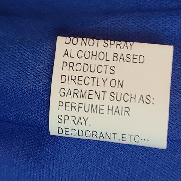 New MAC DUGGAL 68332 (8) Sapphire Blue Satin Puff Sleeve Open Back Formal Dress - Picture 10 of 15